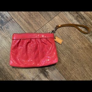 Authentic coach wristlet